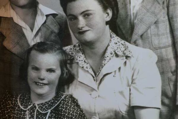 Dorothy Thomas y sus hijos